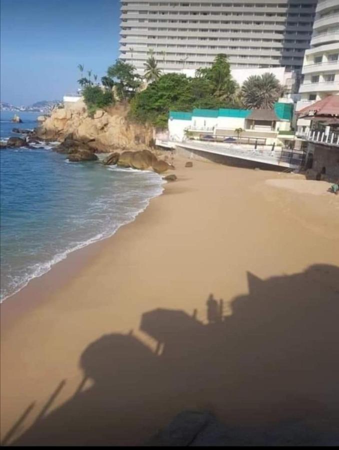 Suite En Torres Gemelas A Pie De Playa 611 アカプルコ エクステリア 写真