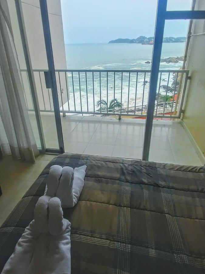 Suite En Torres Gemelas A Pie De Playa 611 アカプルコ エクステリア 写真
