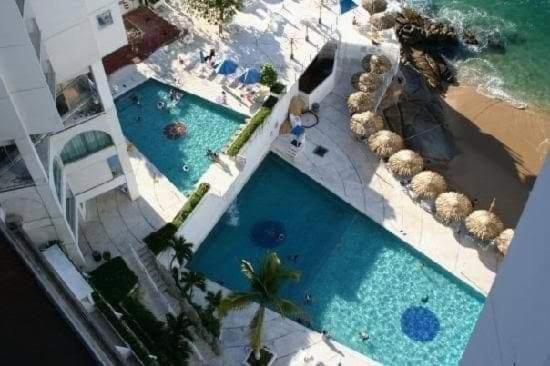 Suite En Torres Gemelas A Pie De Playa 611 アカプルコ エクステリア 写真